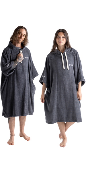 2026 Dryrobe Organic Towel Change Robe ORGANICTCRDS - Dark Slate